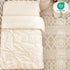 3-Piece Set Set Crib Bedding for Girls Boys - Ultra Soft & Skin Friendly Baby Bedding Crib Includes Crib Comforter