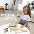 Premium Wooden Toddler Play Kitchen Toys, Montessori Cooking Accessories for Pretend Play Kitchen Set, Gift for 3+