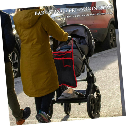 ERINGOGO Baby Stroller Storage Bag - Mesh Organizer for Easy Access