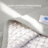 30"x40"Gray lulumoon Baby Blankets for Boys Newborn: Muslin & Minky Dotted Backing - Thermal Receiving Blanket