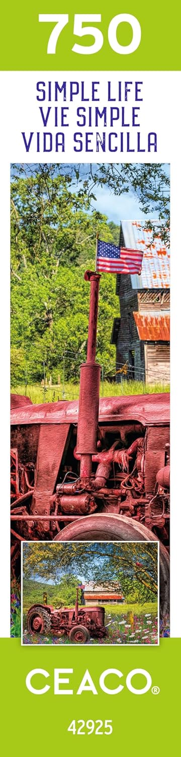Ceaco - Simple Life - 750 Piece Jigsaw Puzzle - American Tractor