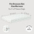 Sheet,1 Pack 100% Sheets,28x52 Dreamology Muslin Crib Sheets Boys,Girls | Super Soft,Breathable Crib | Cotton Crib
