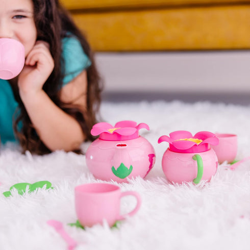 Set (15 Melissa & Doug Butterfly Tea pcs) - Play Food Accessories