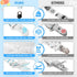 Smlpuame Girl,6 Pack Gifts(Dinosaur-2) Baby Pacifier Clip for Boys Stylish Binky Clips Strap,Paci Holder with Clips