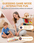 3-5,Preschool 3 4 5 6 Toy,600+ English Interactive Sound Book for Kid,Alphabet & Number Talking Book for Toddlers Age