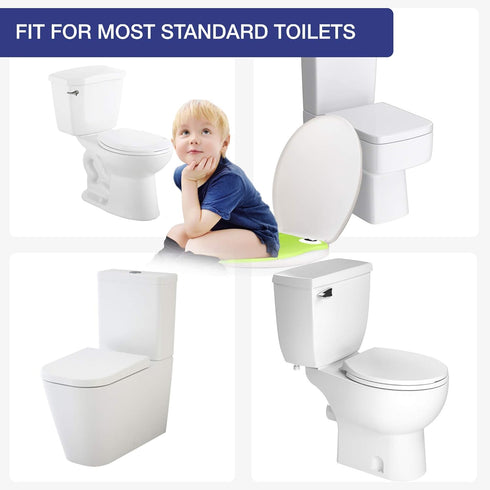 MAGTiMES Portable Folding Large Non Slip Silionce Pads Potty Training Seat for Kids Boys & Girls, Foldable Toddlers