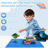 LABITITOUR 4 Pack 10"x10", of Classic Building Baseplates,Building Toy Base Boards to Build On, Brick Toy Builders Mat