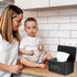 Holder(8.3L 4.9W 3.9H Inches) NOVWANG Wipes Dispenser, Large Capacity Baby Wipe Refillable Wipes Container with Sealing