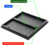 Folding Magnetic Travel Checkers Board Game Set - Family Educational Toys for Kids and Adults
