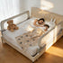 Lavilefora 59in Bed Rail for Toddlers, Folding Toddler Bed Rail Guard with Reinforced Anchor System & Sturdy Metal