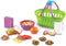 Learning Resources New Sprouts Lunch Basket, Pretend Play Food, 18 Piece Set,