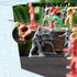 LovesTown 120PCS Army Men Action Figures: Plastic Toy Soldier Figures Playset in Green, Red, Yellow, Silver for Boys
