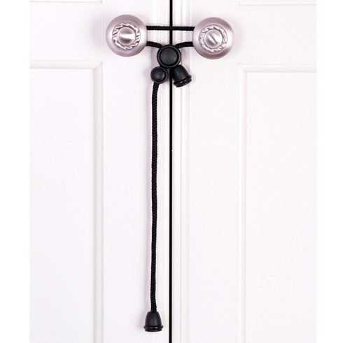 KisCords Baby Safety Cabinet Locks for Knobs Child Safety Cabinet Latches for Home