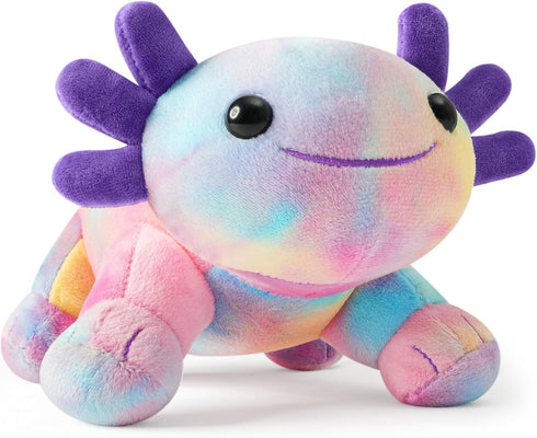 REUCLOTHIM Axolotl Plush Toy,Soft Cute Axolotl Stuffed Animal Plushies,Axolotl Stuffed Animal Toy for