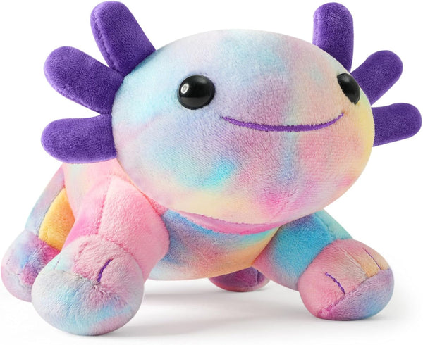 REUCLOTHIM Axolotl Plush Toy,Soft Cute Axolotl Stuffed Animal Plushies,Axolotl Stuffed Animal Toy for