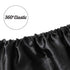 Pro Goleem Satin Bassinet Sheet, Soft Silk Feeling for Cradle or Bassinet Pad & Mattress, Black, Gift for Newborn