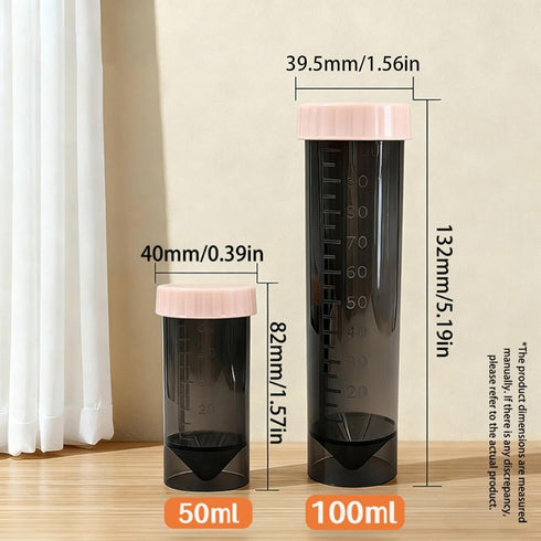 MENGLANSI Travel Friendly Milk Powder Dispenser Box Sealed Compartments Easy Smooth Interior Infant Feeding Organiser