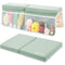 Haxmuti Bath Kneeler and Elbow Rest Pad Set, Thick and Quick Dry Kneeling