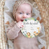 Safari Baby Milestone Blanket with Birth Stat Sign, Jungle Animals Monthly Growth Chart, 50"x40" Baby Nursery