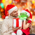 LED Gloves with Flash Finger Lights - 3 Colors, 10 Modes Colorful Light Up Gloves for Christmas Parties
