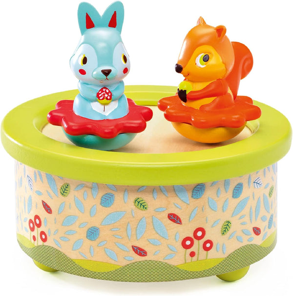 DJECO Friends Melody Music Box - Cute Melody Music Box, Keepsake, Decoration