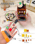 Japanese Street View Ramen Shop Building Blocks Set, Creative Model Architecture, Mini Bricks Construction Toy for