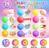 24 Pack Stuffers(2") Stress Balls for Kids Adults,Slow Rising Stress Ball, Fidget Toys for Anxiety Relief,Hand Therapy
