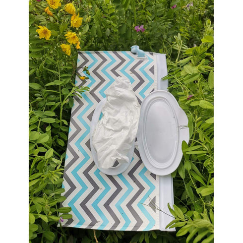 Mailaoqi 6 Pack Portable Wet Wipe Pouch Dispenser,Reusable & Refillable Portable Baby Lightweight Wipes Holder