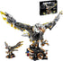 CSNRHG Mechanical Eagle Building Block Set 3D Poseable Model with Articulated Wings &