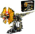 HJPLPXH 1277 Pcs Mechanical Dilophosaurus Building Blocks Set Steampunk Dinosaur Model with LED