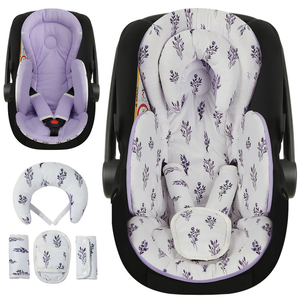 Memobella Infant Car Seat Insert, Body Support for Baby Newborn Infant Toddler with