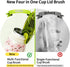 UFVIZ 3 1 Set, 2PCS in Cup Lid Gap Cleaning Brush Multifunctional Bottle Cleaning Brush for Bottle Gaps Bottle Cleaner