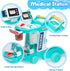 Set 3-5, Dentist Play Toy for Kids, Pretend Play Medical Toy Dentist Cart, Dental Toy with Fake Teeth, Doctor Toy