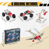Volico 6-in-1 8-12 5-7, 6-8, 8-10 STEM Kit - Engineering Metal Truck, Airplane and Sports Car Excavator Toy for Boys