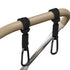 iBestgol Baby Stroller Hooks, Universal Clips for Diaper and Mommy Bags, Heavy-Duty Hangers