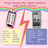 3.97" 200+ 3-10 Kids Smart Phone for Boys & Girls, Touchscreen Learning Toddler Toy Phone with Dual Camera, STEM Games