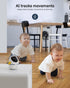 TOAIOHO 4.3' 2-Way 2.4G Baby Monitor with Camera and Audio WiFi/No WiFi: Baby Monitor WiFi Smartphone APP Control