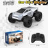Hepoasky 1:18 2.4GHz 4 5 6 7 8 9 10 4-6 6-8 8-12 Scale Remote Control Car Truck, All-Terrain RC Car Toy with LED