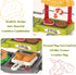Set: 3+ Kids BBQ Grill Play Coffee, Card Reader, Cash Register, Play Food (Grilled Fish, Wings, Kebabs, Sausages), Play