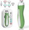 Baby Nail File Electric, Baby Nail Trimmer with 6 Grinding Heads for