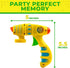 Toysery Party Streamer Spray String Shooter Toy - Non-Toxic Spray String for Boys and Girls, Great Toy Pistol