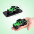 Diecast Toy Trucks 4 Pack, Pull Back Toy Cars with Openable Doors for Boys and Toddlers (Colorful)