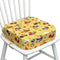 Acxseo Toddler Booster Seat for Kitchen Chair, 3.5" Oxford Foam Cushion, Non-Slip Base,