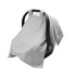 Meracorallo Muslin Baby Car Seat Cover, Lightweight Breathable Soft Infant Carrier Cover Carseat Canopy for Baby Boys