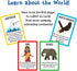 University Games Scholastic The World Travel Card Game, for 2 or More Players, Ages 6 and Up