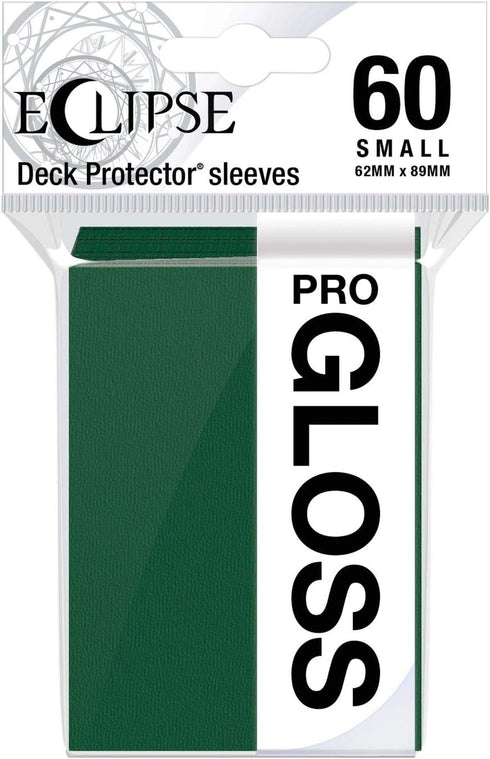 Ultra Pro E-15629 Eclipse Gloss Small Sleeves - 60 Pack in Forest Green