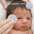 Generic Baby Powder Puff - Soft Skin-Friendly Body Powder Applicator | Portable Round Face Body Puff, Dustproof Powder
