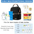 Pack 6 9 Breastmilk Cooler Bag with Ice Fits Baby Bottles up to Ounce, Breast Milk Pump Cooler Bag with Shoulder Strap