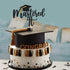 Black Glitter Mastered It Cake Topper - College Grad Congratulations MBA Graduation Party Decorations