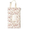 Cosblank 1 Pcs Quilted Diaper and Wipes Pouch Portable Hanging Floral Wet Wipe
